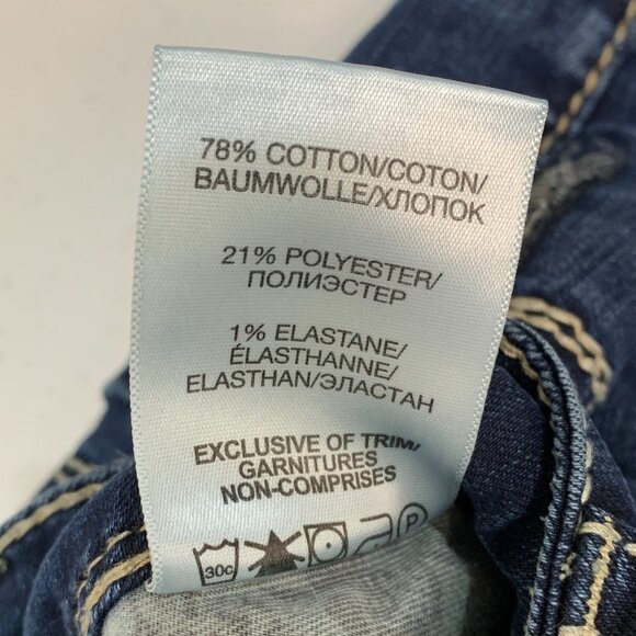 Silver Jeans Suki sz 28 Mid Skinny Dark Wash Inseam 29.5" - Picture 12 of 12